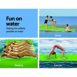 NNEDSZ Floating Mat Water Slide Park Stand Up Paddle Pool Sea 270cm