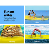 NNEDSZ Floating Mat Water Slide Park Stand Up Paddle Pool Sea 365cm