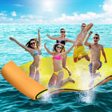 NNEDSZ Floating Mat Water Slide Park Stand Up Paddle Pool Sea 550cm