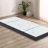 NNEDSZ Bedding Portable Mattress Folding Foldable Foam Floor Bed Tri Fold 180cm