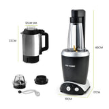 NNEMB 1000W 10in1 Vacuum Blender-700ml Capacity-With Heating Jug-Grinder Cup-Food Processor