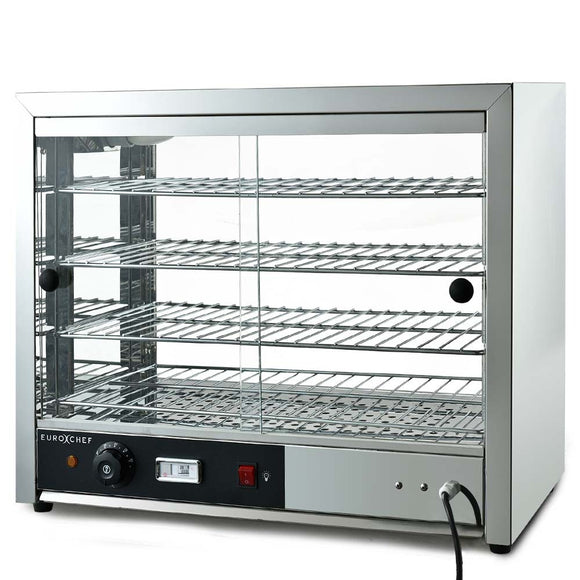NNEMB 1000W Electric Food Warmer Display Commercial 4-Tier Stainless Steel