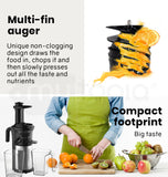 NNEMB Cold Press Slow Juicer with Sorbet function-Whole Fruit Chute