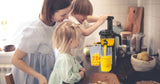 NNEMB Cold Press Slow Juicer with Sorbet function-Whole Fruit Chute