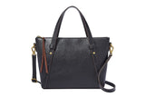 NNEKG Fossil Womens Avondale Satchel Bag (Black)