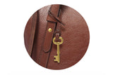 NNEKG Fossil Womens Avondale Satchel Bag (Medium Brown)