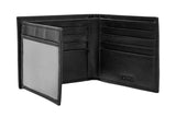 NNEKG Fossil Mens Lufkin Traveller Wallet (Black)
