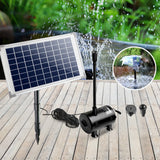 NNEDSZ 650L/H Submersible Fountain Pump with Solar Panel