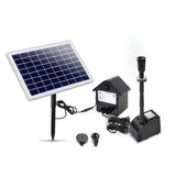 NNEDSZ Solar Powered Water Pond Pump 60W