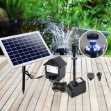 NNEDSZ Solar Powered Water Pond Pump 60W