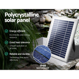 NNEDSZ Solar Pond Pump with Battery Kit Solar Powered Garden Water Fountain