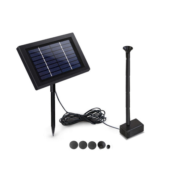 NNEDSZ 8W Solar Powered Water Pond Pump Outdoor Submersible Fountains