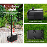 NNEDSZ Powered Pond Pump Outdoor Waterfall Bird Bath Fountains Kits 9.7 FT