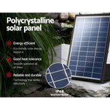 NNEDSZ Pond Pump Powered Garden Bird Bath Submersible Kit Panel Outdoor 6 FT