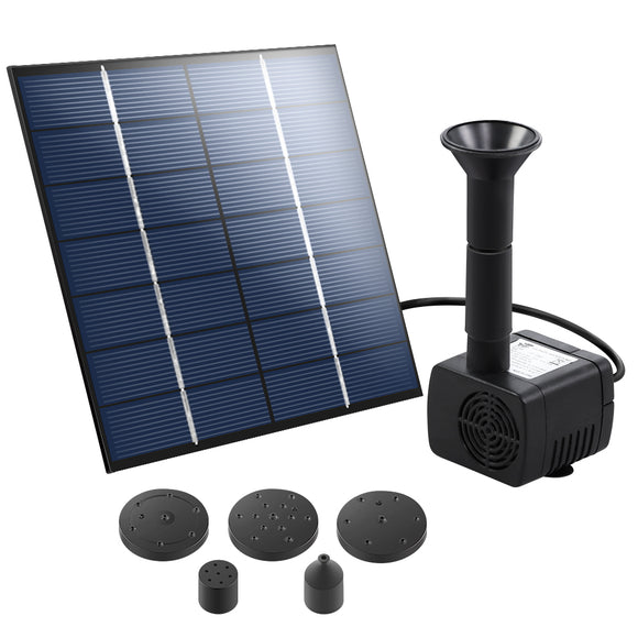 NNEDSZ Pond Pump Outdoor Water Fountains Submersible Garden Pool Kit 2.6 FT
