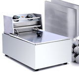 NNEDPE Electric Deep Fryer - 10l Frying Basket With Timer