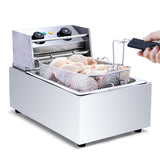 NNEDPE Electric Deep Fryer - 10l Frying Basket With Timer
