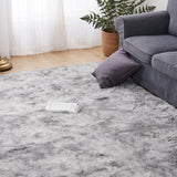 NNEIDS Floor Rug Shaggy Rugs Soft Large Carpet Area Tie-dyed Mystic 200x300cm