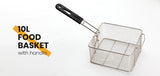 NNEMB Commercial Electric Deep Fryer Frying Basket Chip Cooker Fry Scoop
