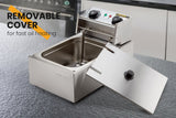 NNEMB Commercial Electric Deep Fryer Frying Basket Chip Cooker Fry Scoop