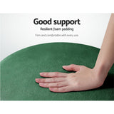 NNEDSZ Round Velvet Foot Stool Foot Rest Pouffe Padded Seat Pouf Home Decor