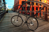 NNEKG Fortis Shimano 3x7 Speed Flat Bar Hybrid Road Bike