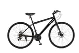 NNEKG Fortis Shimano 3x7 Speed Flat Bar Hybrid Road Bike
