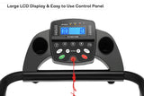 NNEKG Fortis 360mm Belt Adjustable Incline Electric Treadmill