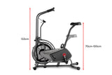 NNEKG Fortis 20 Fan Resistance Exercise Air Bike (AEXR 200)