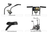 NNEKG Fortis 20 Fan Resistance Exercise Air Bike (AEXR 200)