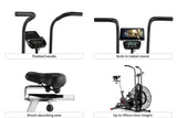 NNEKG Fortis 27 Fan Resistance Exercise Air Bike (AEXR 270)