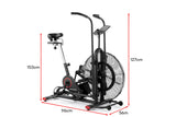 NNEKG Fortis 27 Fan Resistance Exercise Air Bike (AEXR 270)