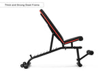 NNEKGE Heavy Duty Adjustable FID Weight Bench