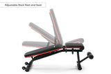 NNEKGE Heavy Duty Adjustable FID Weight Bench