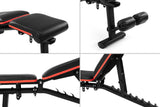 NNEKGE Heavy Duty Adjustable FID Weight Bench