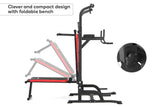 NNEKG Fortis Home Gym Multi Function Power Tower