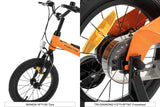 NNEKG Fortis 14 Kids Bike with Training Wheels