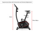 NNEKG Fortis Magnetic Flywheel Upright Exercise Bike (EXR 500)