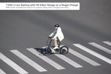 NNEKGE QiCYCLE BAFANG Rear Drive 8 Speed Foldable Smart Electric Bike