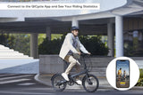NNEKGE QiCYCLE BAFANG Rear Drive 8 Speed Foldable Smart Electric Bike