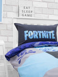 NNEKG Fortnite Shuffles Kids Single Reversible Quilt Cover Set