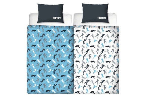 NNEKG Fortnite Battle Royale Dabs Kids Single Reversible Quilt Cover Set