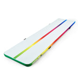 NNEMB 300x100x10cm Inflatable Air Track Mat Tumbling Gymnastics-Multi-Coloured (No Pump)