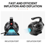 NNEMB 600W Electric Pump-for Air Track Mat-Inflatables-4 Nozzles