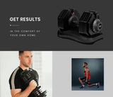 NNEMB 40kg Adjustable Weight Dumbbell-for Home Gym Fitness Strength Training