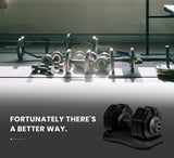 NNEMB 40kg Adjustable Weight Dumbbell-for Home Gym Fitness Strength Training