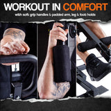 NNEMB Bench Press Pull Downs Boxing Multi Station Home Gym-M9000