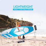 NNEMB Stand Up Paddle Board Inflatable SUP Paddleboard Kayak Board Blow Blue