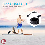 NNEMB 300cm Inflatable SUP Stand Up Paddleboard with GoPro Mount-White and Orange