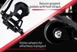 NNEMB rotate  Bike Flywheel Commercial Gym Exercise Home Fitness Red